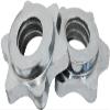 Ader 30lb Chrome Dumbbell Set, 15lb each view 4