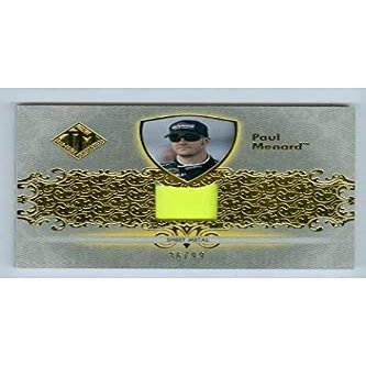 Autograph Warehouse 587438 Paul Menard Race Used Memorabilia Trading Card - Nascar Auto Racing Z67-2012 Press Pass No.TM-PM