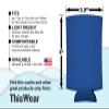 American Pride Summer Games Gifts USA Sports Field Hockey 24-Pack Ultra Slim Can Drink Thermocoolers Party Pack view 3