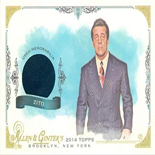 Sports Memorabilia Autograph Warehouse 627071 Chuck Zito Used Worn Relic Patch Trading Card - Actor - 2014 Topps Allen & Ginters No.FSRCZ