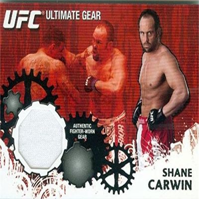 Autograph Warehouse 587504 Shane Carwin Fighter Worn Gear Patch Trading Card - UFC, Ultimate Fighting Championship - 2010 Topps No.UGSC