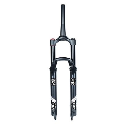 Jejy MTB 26/27.5/29 Inch Magnesium Alloy Front Fork, Mountain Bike Shock Absorber Suspension Forks Travel 130mm Manual Lockout (Color : Tapered Manual Lockout, Size : 26)