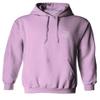 0153. Good Vibe Society Bones Hand Shaka Cool Vintage Graphic Sweatshirt Pullover Hoodie (Light Purple, Large) view 2
