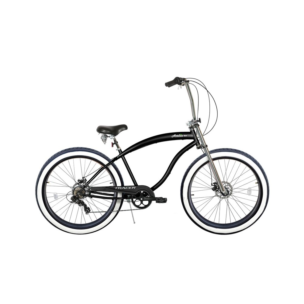 Tracer 1 (GT Fork-7 Speed(with disc Brake), 26" Black)