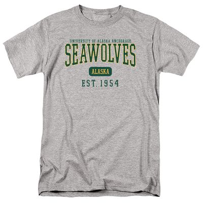 University of Alaska Anchorage Official Est. Date Unisex Adult T-Shirt, Est. Date, 4X-Large