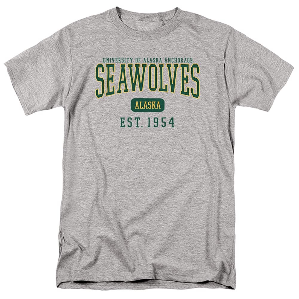University of Alaska Anchorage Official Est. Date Unisex Adult T-Shirt, Est. Date, 4X-Large