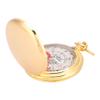 Brass Compass, 1.97 x 2.36 x 0.67inch,54g Portable Watch Style Compass with Accurate Readings for Camping,Hiking Survival Compass view 1