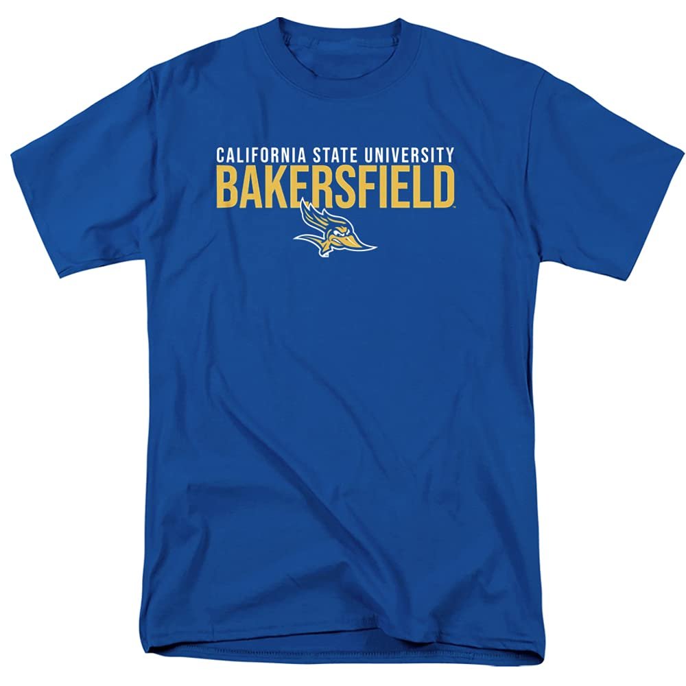 California State University Bakersfield Official Stacked Unisex Adult T-Shirt, Stacked, 4X-Large
