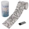 WilderWild Bike Frame Protection Tape- High Impact Clear Vinyl Wrap Includes Tool (4x72) Bicycle Frame Protector, Mountain Bike Frame Guard Chainstay Protector (Topographic Marble) view 1