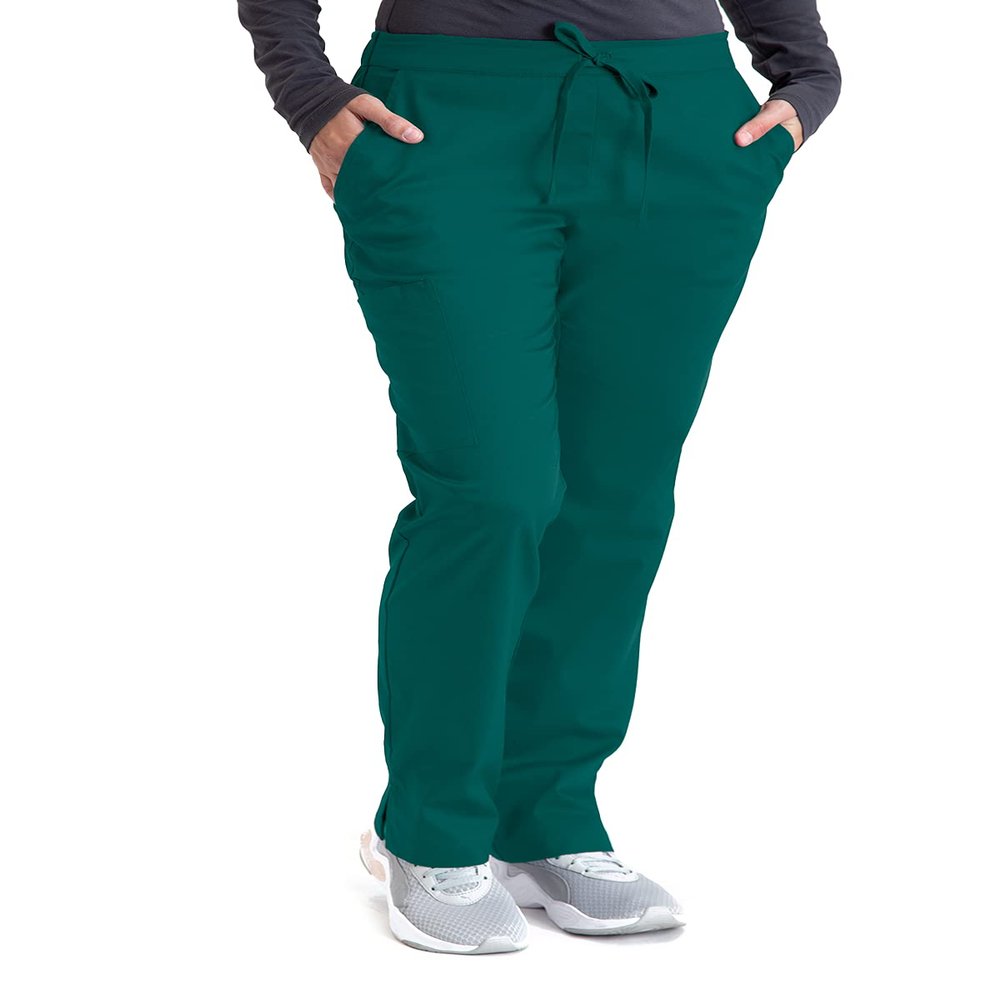 BARCO Essentials BE004 Women's Unison Scrub Pant Hunter Green XS