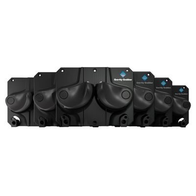 Gravity Grabber Ultimate Ski & Snowboard Wall Storage Rack - Fits any Ski or Snowboard - Save Your Rocker, Tips and Tails - Damage-free - 6x - Black