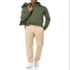 Amazon Aware Men's Cotton Straight Leg Chino Pant, Tan, 36W x 30L view 3
