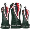 New Flying Tiger Warshark Golf Headcover for Golf Club Available for Driver/Fairway/Hybird (One Set(1Dr+1Fa+1Hy)) view 1