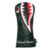 New Flying Tiger Warshark Golf Headcover for Golf Club Available for Driver/Fairway/Hybird (One Set(1Dr+1Fa+1Hy)) view 2