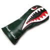 New Flying Tiger Warshark Golf Headcover for Golf Club Available for Driver/Fairway/Hybird (One Set(1Dr+1Fa+1Hy)) view 3