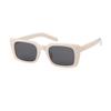 GIFIORE Retro Square Sunglasses Women 90s Vintage Small Plastic Tortoise Shell Frame Glasses with Rivet (Beige) view 1