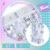 EARENT Silver Fringe Skirt Sequin Tassel Skirts New Year Eve Celebration Outfit Christmas Costume for Women view 4