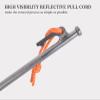 Boundless Voyage 6pcs/lot Titanium Alloy Tent Pegs Outdoor Camping Awning Tent Stakes Lightweight Hiking Climbing Tent Nail (30cm-Ti4015P) view 4