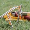 Boundless Voyage 6pcs/lot Titanium Alloy Tent Pegs 35cm Outdoor Camping Awning Tent Stakes Lightweight Hiking Climbing Tent Nails Ti4015P view 3