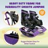 New Bounce Jumping Shoes - Kangaroo Jumping Shoes for Kids - Exercise Moon Boots - Bouncy Shoes for Ages 8-12 - Size 1-6 (32-38 EU) Purple view 3