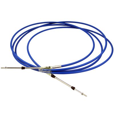 Marine 33C Throttle Shift Remote Control Box Cable For Yamaha Outboard Engine Boat Motor Steering System Blue (20FT, 1 PC)