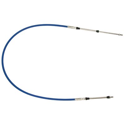 Marine 33C Throttle Shift Remote Control Box Cable For Yamaha Outboard Engine Boat Motor Steering System Blue (6FT, 1 PC)