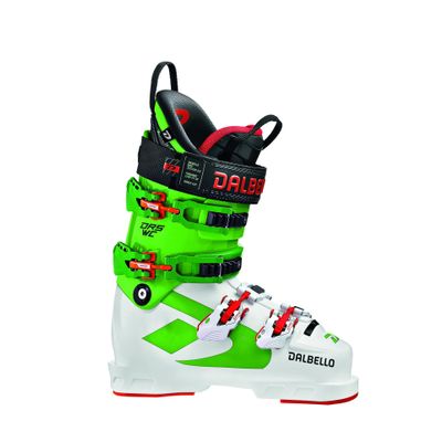 Dalbello - DRS WC XS Plain White Race Green Ski Boots - Men - Size 39.5 - White