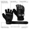 Taekwondo Sparring Gear Gloves Hand and Foot Protectors White Protective Guards Set for Boxing Kickboxing Fit Adult Men Women Kids Training (Black,Large) view 2