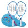 LUNNADE Tennis Racket for Kids Junior, 19/21/23/25 Inch Youth Tennis Racquet with Cover, Suitable for Beginner Boys and Girls Age 3-12, Pack of 2 view 1