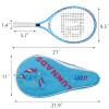 LUNNADE Tennis Racket for Kids Junior, 19/21/23/25 Inch Youth Tennis Racquet with Cover, Suitable for Beginner Boys and Girls Age 3-12, Pack of 2 view 4