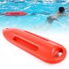 3 Handle Water Rescue Equipment, Lifeguard Floatation Device Professional Rescue Can, Strong Buoyancy Lifeguard Rescue Tube Decor,Red view 1