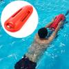 3 Handle Water Rescue Equipment, Lifeguard Floatation Device Professional Rescue Can, Strong Buoyancy Lifeguard Rescue Tube Decor,Red view 3