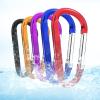 10 Pack 3'' Aluminum Spring Snap Hook Carabiner D Ring Carabiner Clip Camping Accessories Fishing Hiking Traveling and Keychain Craebuer view 4