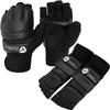 Taekwondo Sparring Gear Gloves Hand and Foot Protectors White Protective Guards Set for Boxing Kickboxing Fit Adult Men Women Kids Training (Black,X/Large) view 1