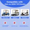 YOUXIFUN Retractable 2 Passenger Golf Cart Seat Belt Bracket Kit for EZGO, Club Car, Yamaha view 4