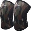 AEOLOS Knee Sleeves (1 Pair)7mm Compression Knee Braces for Heavy-Lifting,Squats,Gym and Other Sports(Large,Camo&Black) view 1