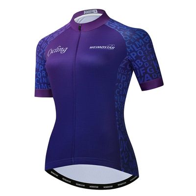 Cycling Jersey Women Bike Top Cycle Shirt Pockets Road Bicycle Clothing MTB Mountain Uniform Summer Team Female Riding Racing Lady Clothes Short Sleeve Orange L