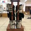 Leg Combat Armor Set, Plate Legs, cuisses with poleyns and Greaves LARP Steel Protection Medieval Armor Costume view 4