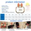 ZWJABYY Tree Climbing Spikes for Tree Work Kit,Pole Climbing Spikes,Tree/Pole Climbing Spike Set Safety Belt Adjustable Stainless Steel Working at Heights,model250 view 2