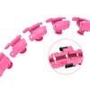 Adjustable Sports Hula Hoop, Abdomen and Thin Waist Increase Detachable Massage Fitness Equipment, Suitable for Family Training to Lose Weight/Pink/M view 3