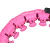 Adjustable Sports Hula Hoop, Abdomen and Thin Waist Increase Detachable Massage Fitness Equipment, Suitable for Family Training to Lose Weight/Pink/M view 4