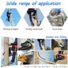 ZWJABYY Tree Climbing Shoes,Pole Climbing Spikes,Non-Slip Climbing Tree Spikes Thicken Foot Buckle for Hunting Outdoor Sports Supplies,Working at Heights,model350 view 2