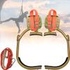 ZWJABYY Tree Climbing Kit,Pole Climbing Spikes,Simple to Use Climbing Tool with Seat Belt Outdoor Sports Supplies,Working at Heights,model400 view 1