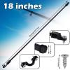 8 Sets Rod Strap Holder Boat Deck Rod Straps Rod Tamer Straps Fishing Rod Hold Down Straps Deck Mount Connector Boat Fishing Rod Straps Deck Mount Straps for Fishing Boat Kayak (18 Inch) view 2