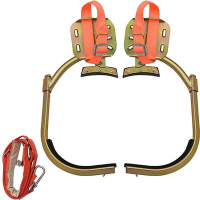 ZWJABYY Tree Climbing Shoes,Pole Climbing Spikes,Non-Slip Climbing Tree Spikes Thicken Foot Buckle for Hunting Outdoor Sports Supplies,Working at Heights,model250