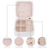 FunnyStar Love Volleyball Women's Travel Jewelry Box Organizer PU Leather Display Jewelry Holder Storage Case view 4