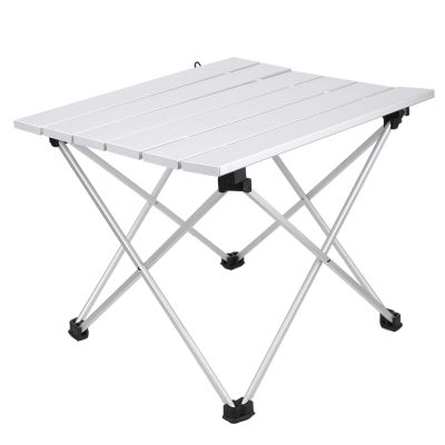 Alvinlite Folding Camping Table, Collapsible Foldable Roll-up Picnic Desk for Outdoor Cooking Backpacking Beach(Small)