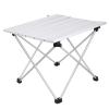 Alvinlite Folding Camping Table, Collapsible Foldable Roll-up Picnic Desk for Outdoor Cooking Backpacking Beach(Small) view 1