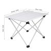 Alvinlite Folding Camping Table, Collapsible Foldable Roll-up Picnic Desk for Outdoor Cooking Backpacking Beach(Small) view 3