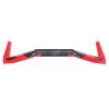 UD Full Carbon Fiber Handlebar Mountain Bike Glossy Matt Fixed Gear Bicycle Carbon Handlebar TT Handlebar 400/420/440mm TT Cycling Parts,Red,440mm view 2